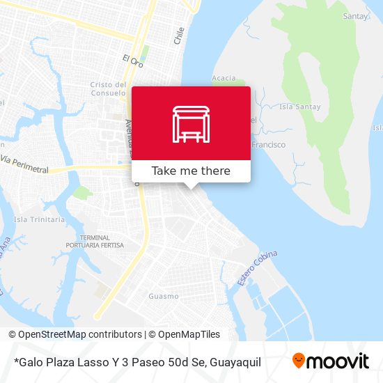 *Galo Plaza Lasso Y 3 Paseo 50d Se map