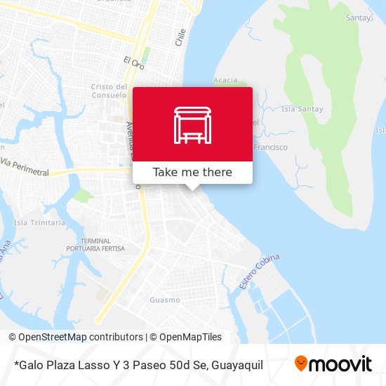 Mapa de *Galo Plaza Lasso Y 3 Paseo 50d Se
