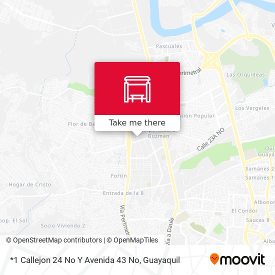 *1 Callejon 24 No Y Avenida 43 No map