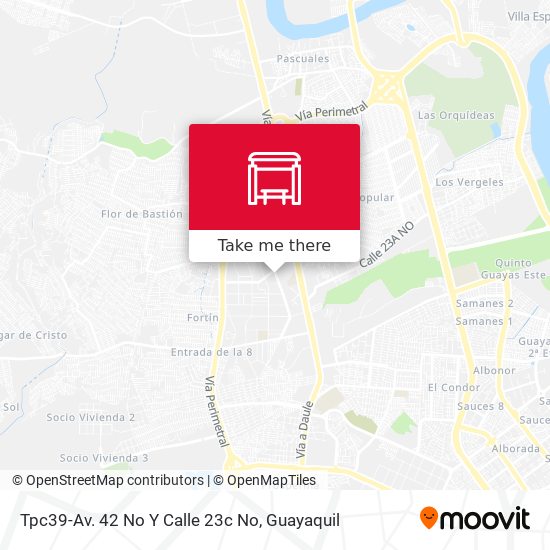 Mapa de Tpc39-Av. 42 No Y Calle 23c No
