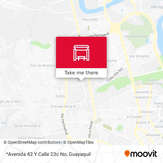 Mapa de *Avenida 42 Y Calle 23c No