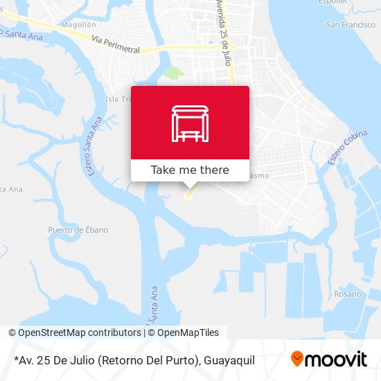 *Av. 25 De Julio (Retorno Del Purto) map