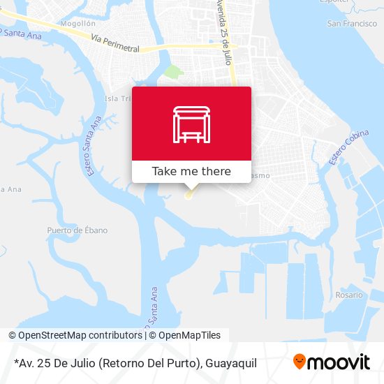 Mapa de *Av. 25 De Julio (Retorno Del Purto)
