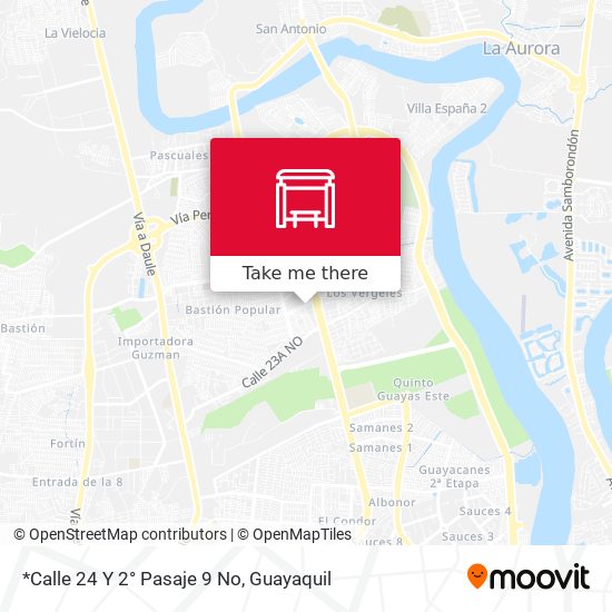 Mapa de *Calle 24 Y 2° Pasaje 9 No