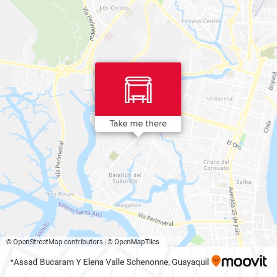 *Assad Bucaram Y Elena Valle Schenonne map