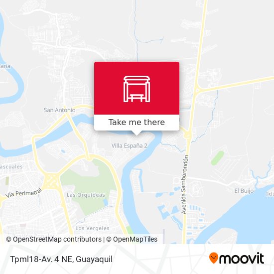 Mapa de Tpml18-Av. 4 NE