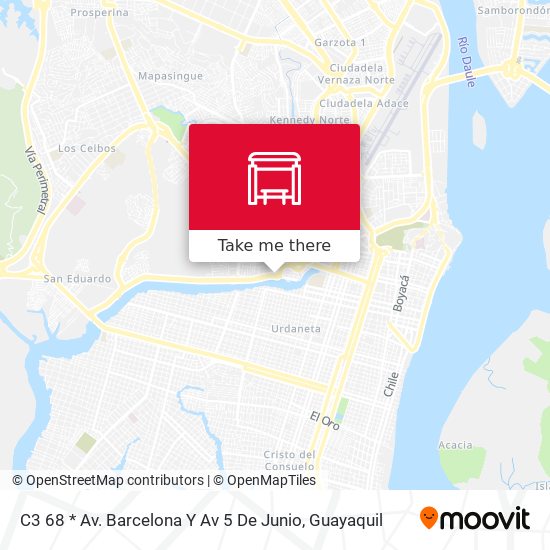 Mapa de C3 68 * Av. Barcelona Y Av 5 De Junio