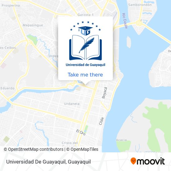 Universidad De Guayaquil map