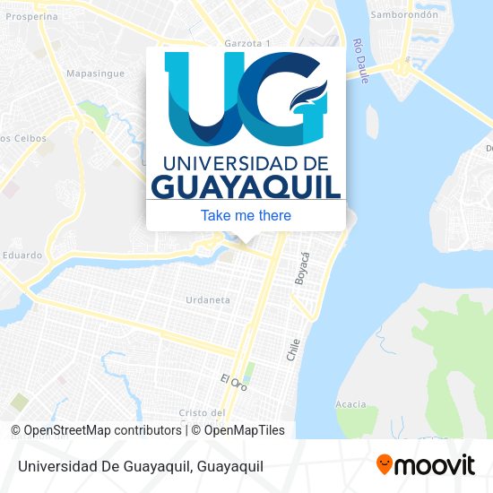Universidad De Guayaquil map