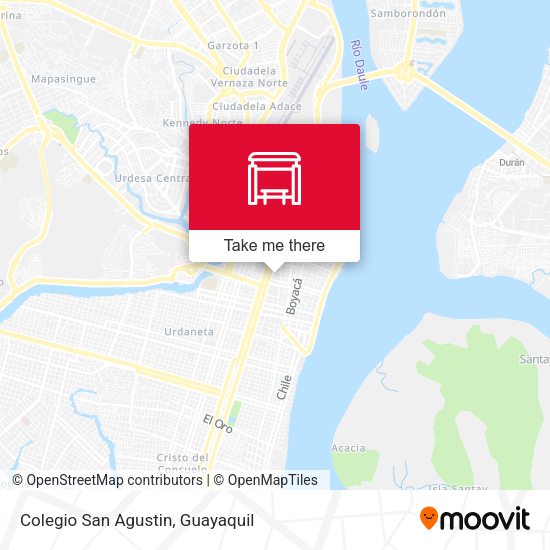 Mapa de Colegio San Agustin