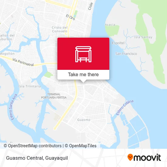 Mapa de Guasmo Central