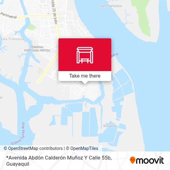 Mapa de *Avenida Abdón Calderón Muñoz Y Calle 55b