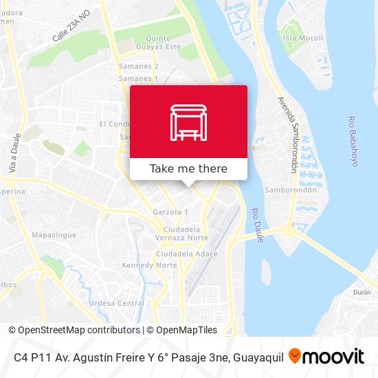 C4 P11 Av. Agustín Freire Y 6° Pasaje 3ne map