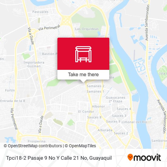 Mapa de Tpci18-2 Pasaje 9 No Y Calle 21 No