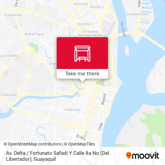 Av. Delta / Fortunato Safadi  Y  Calle 8a No (Del Libertador) map