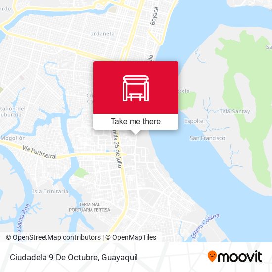 Ciudadela 9 De Octubre map