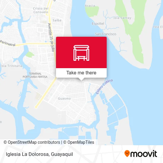 Mapa de Iglesia La Dolorosa