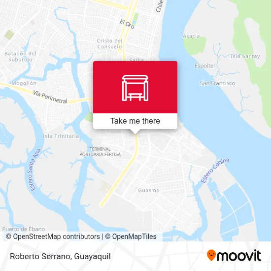 Mapa de Roberto Serrano