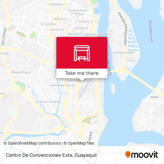 Mapa de Centro De Convenciones Este