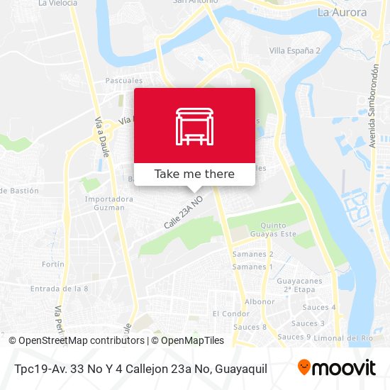 Mapa de Tpc19-Av. 33 No Y 4 Callejon 23a No