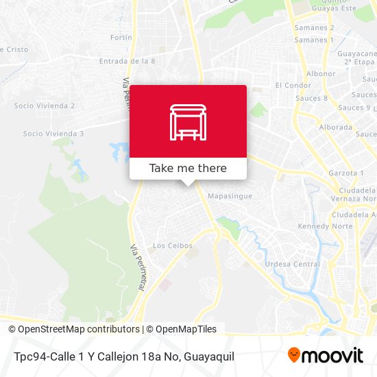 Tpc94-Calle 1 Y Callejon 18a No map