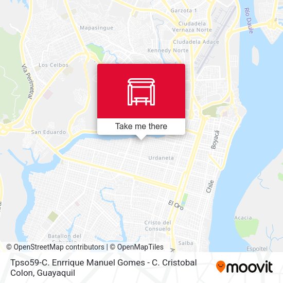 Mapa de Tpso59-C. Enrrique Manuel Gomes - C. Cristobal Colon
