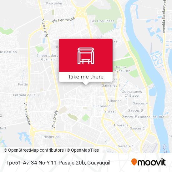 Mapa de Tpc51-Av. 34 No Y 11 Pasaje 20b