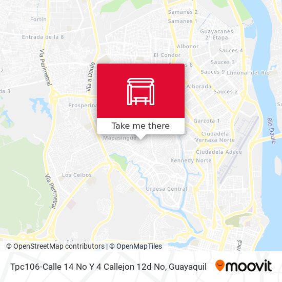Mapa de Tpc106-Calle 14 No Y 4 Callejon 12d No