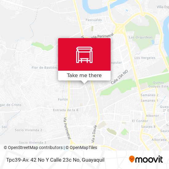 Mapa de Tpc39-Av. 42 No Y Calle 23c No