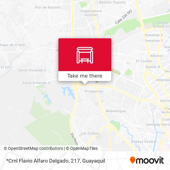 *Crnl Flavio Alfaro Delgado, 217 map