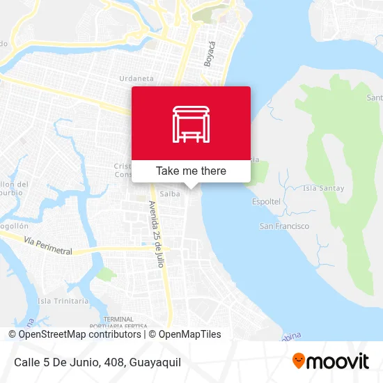 Mapa de Calle 5 De Junio, 408