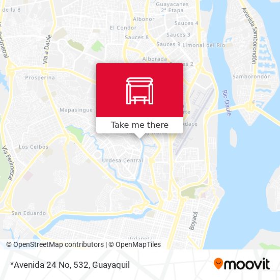 Mapa de *Avenida 24 No, 532