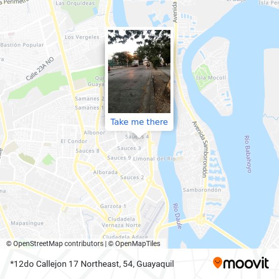 *12do Callejon 17 Northeast, 54 map