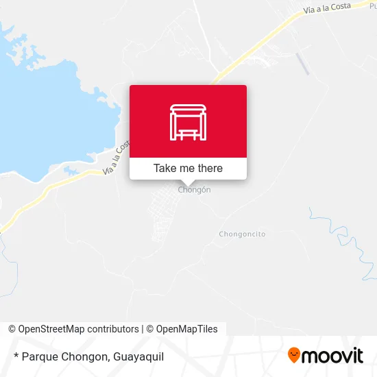 * Parque Chongon map