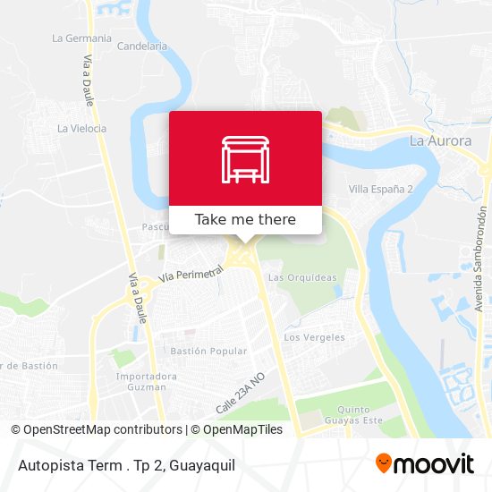 Mapa de Autopista Term . Tp 2