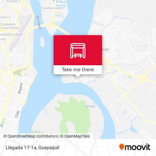 Mapa de Llegada 17-1a