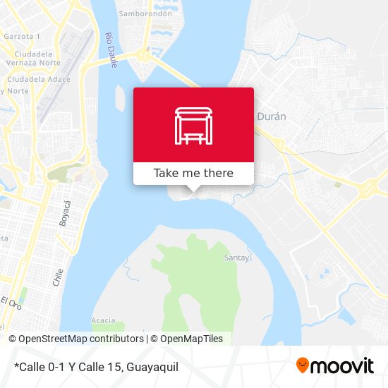 *Calle 0-1 Y Calle 15 map