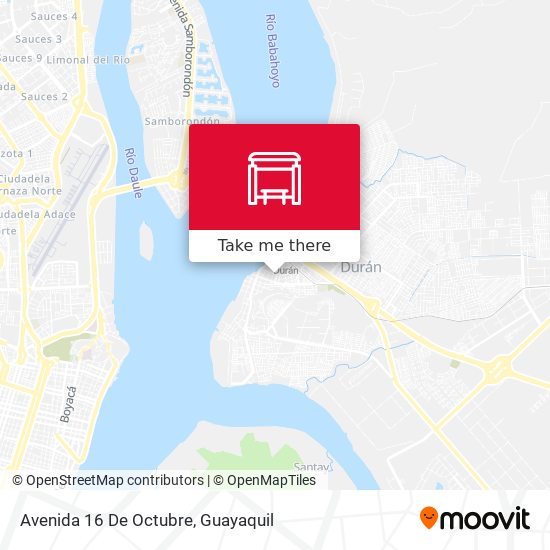 Mapa de Avenida 16 De Octubre