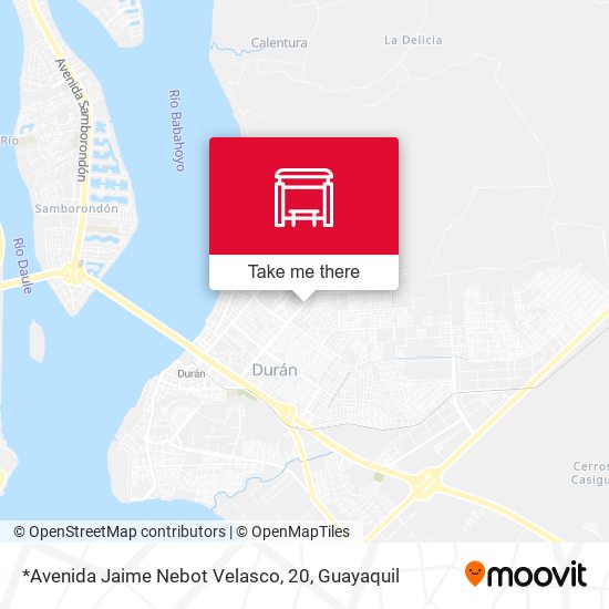 *Avenida Jaime Nebot Velasco, 20 map