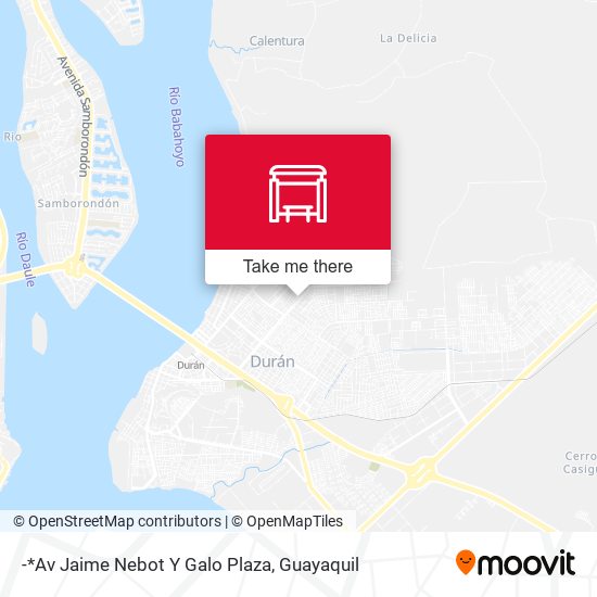 -*Av Jaime Nebot Y Galo Plaza map