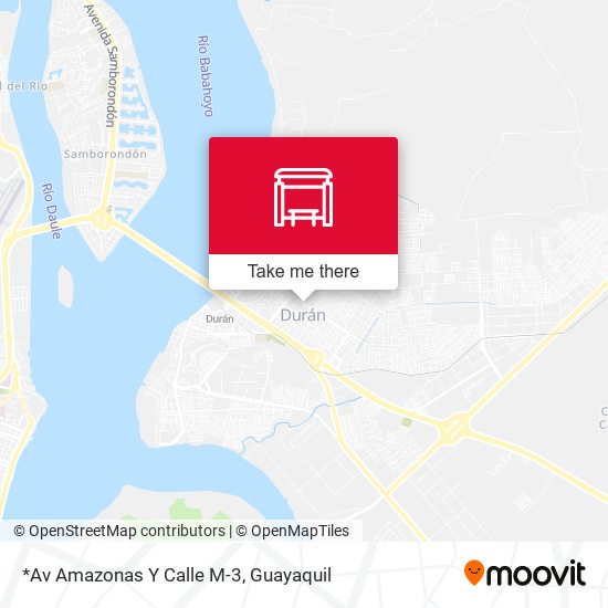 *Av Amazonas Y Calle M-3 map