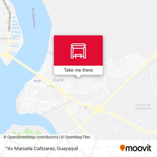*Av Manuela Cañizares map