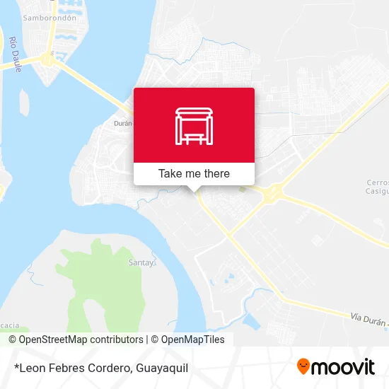 *Leon Febres Cordero map