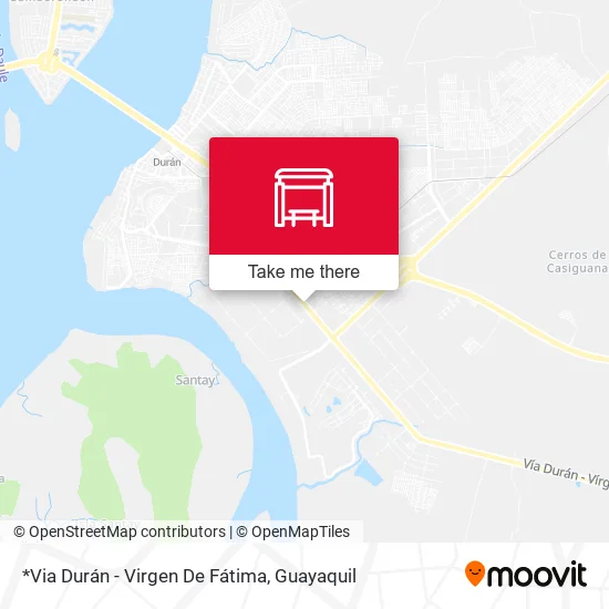 Mapa de *Via Durán - Virgen De Fátima
