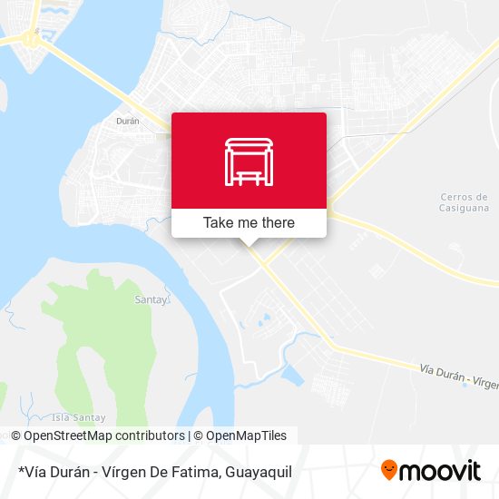 Mapa de *Vía Durán - Vírgen De Fatima