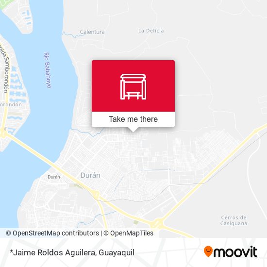 *Jaime Roldos Aguilera map