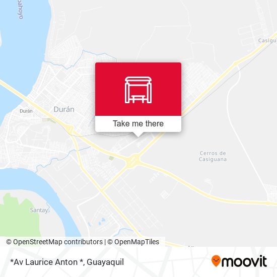 Mapa de *Av Laurice Anton *
