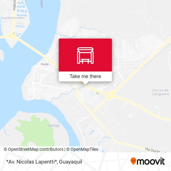 Mapa de *Av. Nicolas Lapentti*