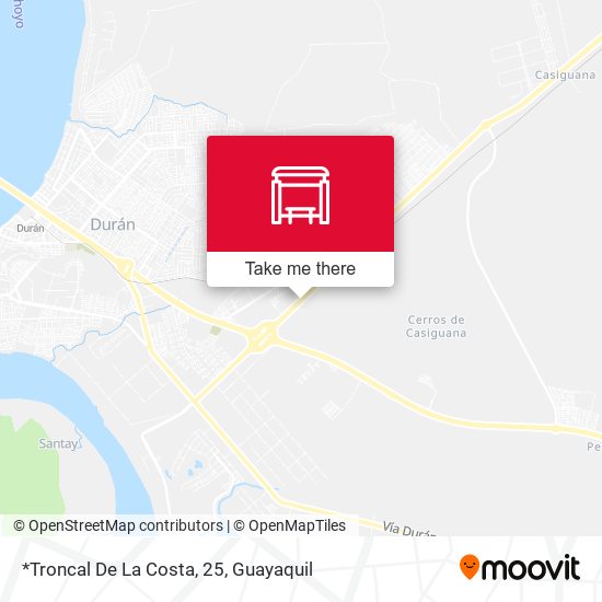 *Troncal De La Costa, 25 map
