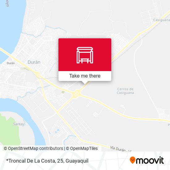 *Troncal De La Costa, 25 map